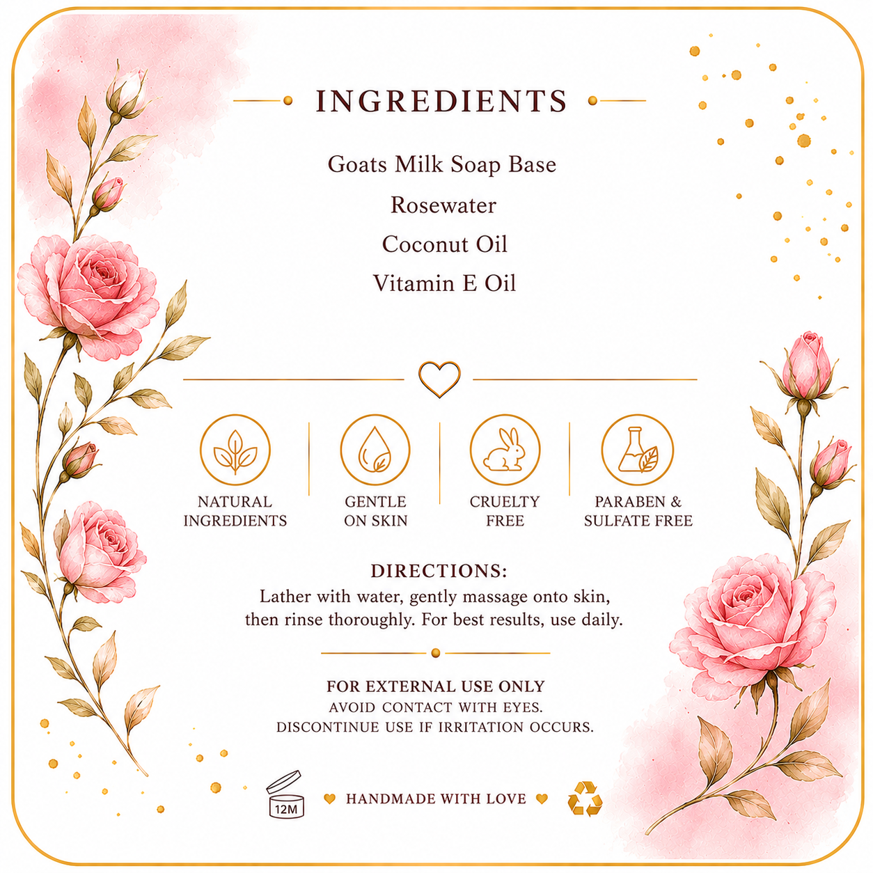 Moroccan Rose Soap