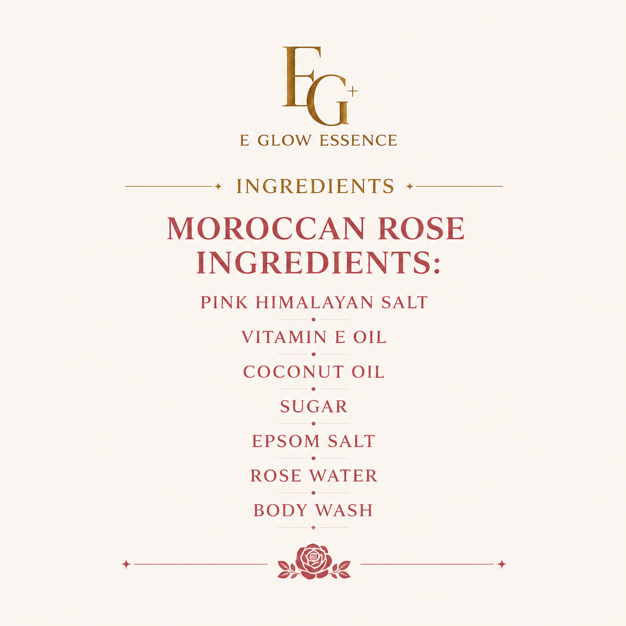 Moroccan Rose Body Scrub