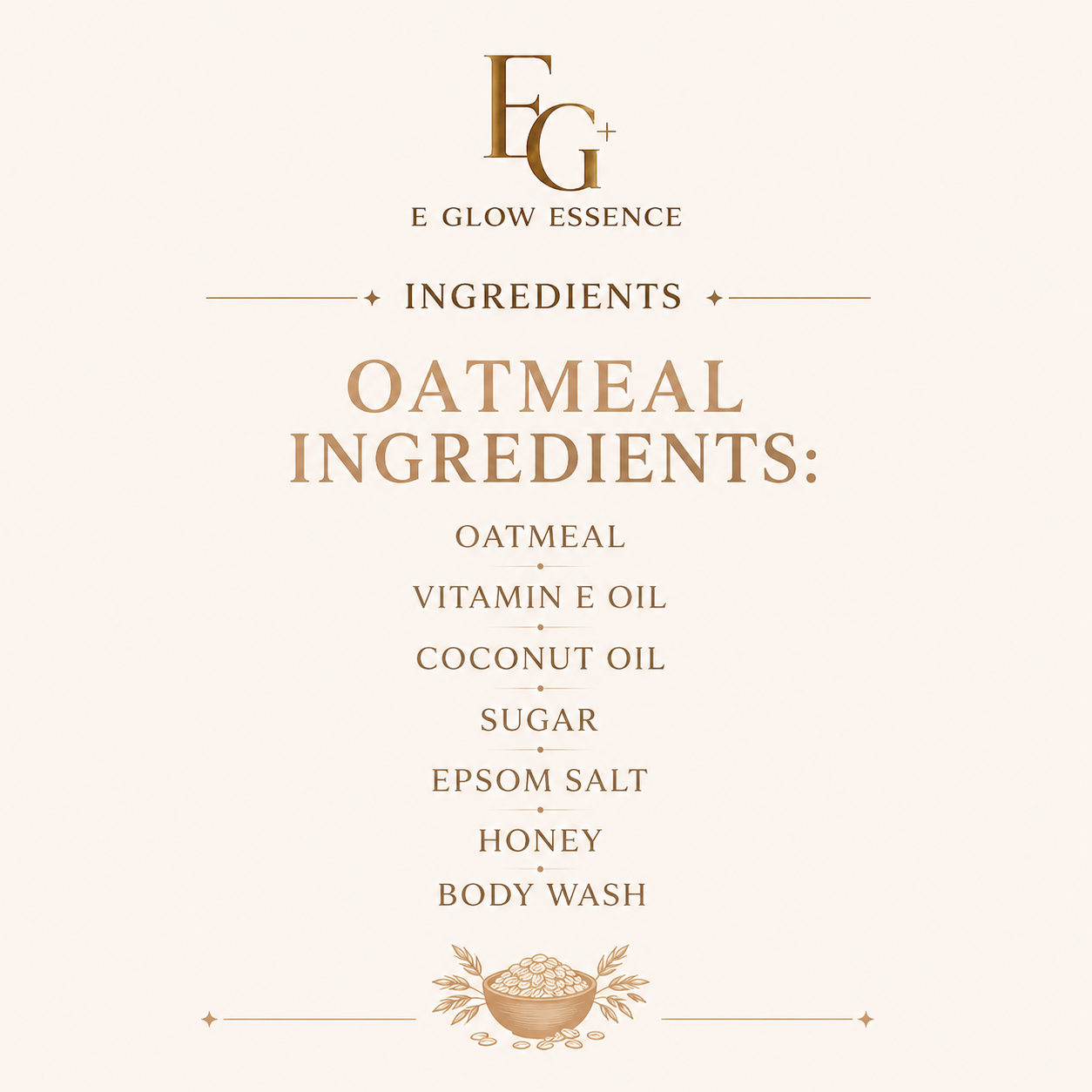 Oatmeal Body Scrub