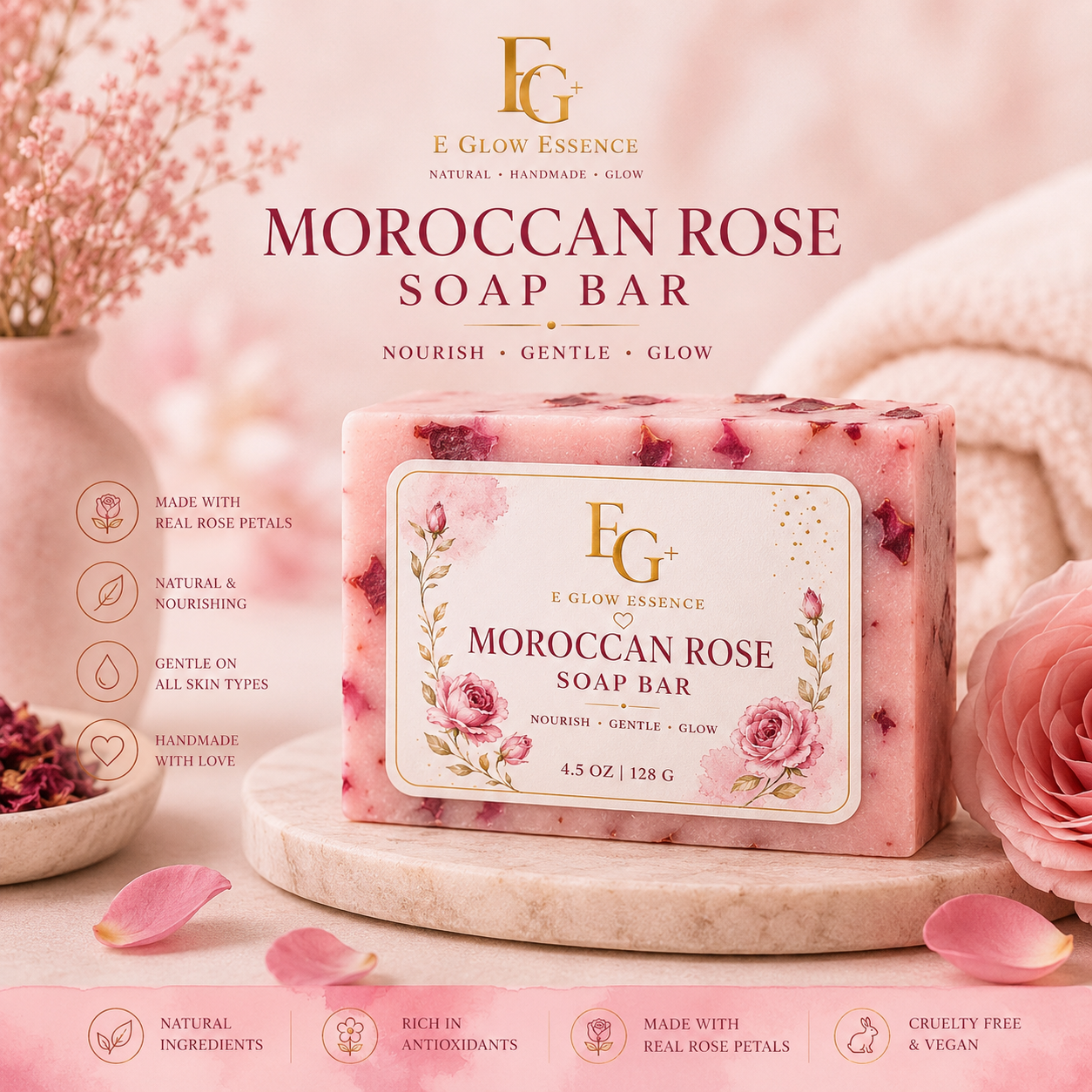 Moroccan Rose Soap